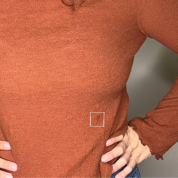 Madewell Texture & Thread Ruffled Mockneck Top - Picture 10 of 10